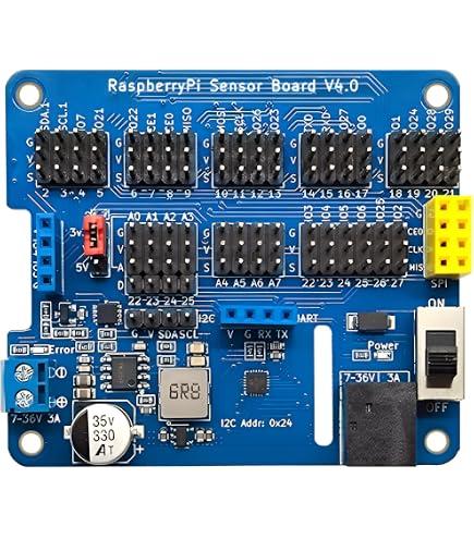 Amazon.com: High-Precision AD HAT ADS1263 10-Channel 32-Bit ADC